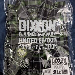 Dixxon Men's Large "Lamb of God" Flannel.